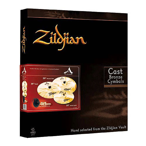 Zildjian A Custom 4장 심벌세트 가방포함 (A20579)