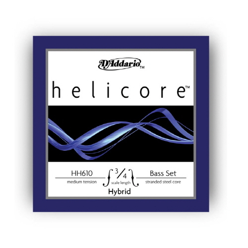 Daddario Helicore (하이브리드) 콘트라베이스현 / 더블베이스줄 (SET) 